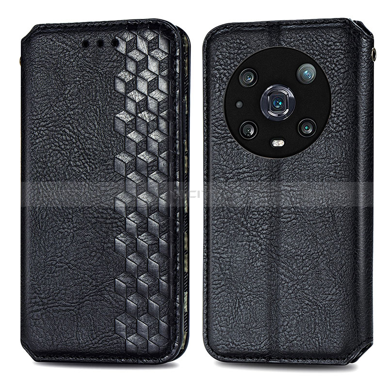 Custodia Portafoglio In Pelle Cover con Supporto S01D per Huawei Honor Magic4 Pro 5G