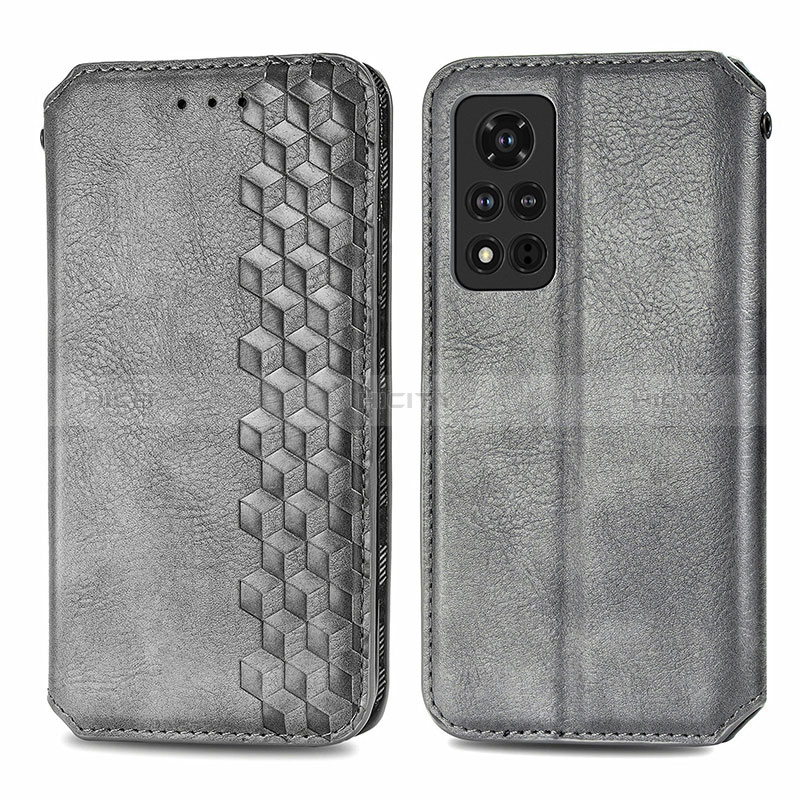 Custodia Portafoglio In Pelle Cover con Supporto S01D per Huawei Honor V40 5G