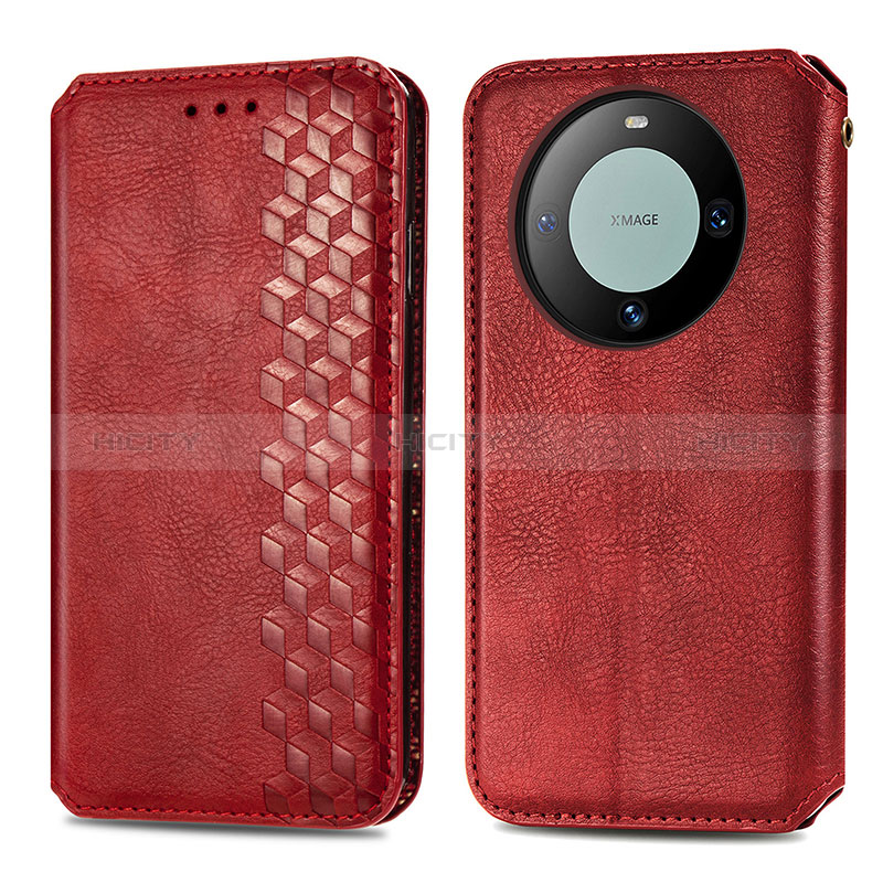 Custodia Portafoglio In Pelle Cover con Supporto S01D per Huawei Mate 60