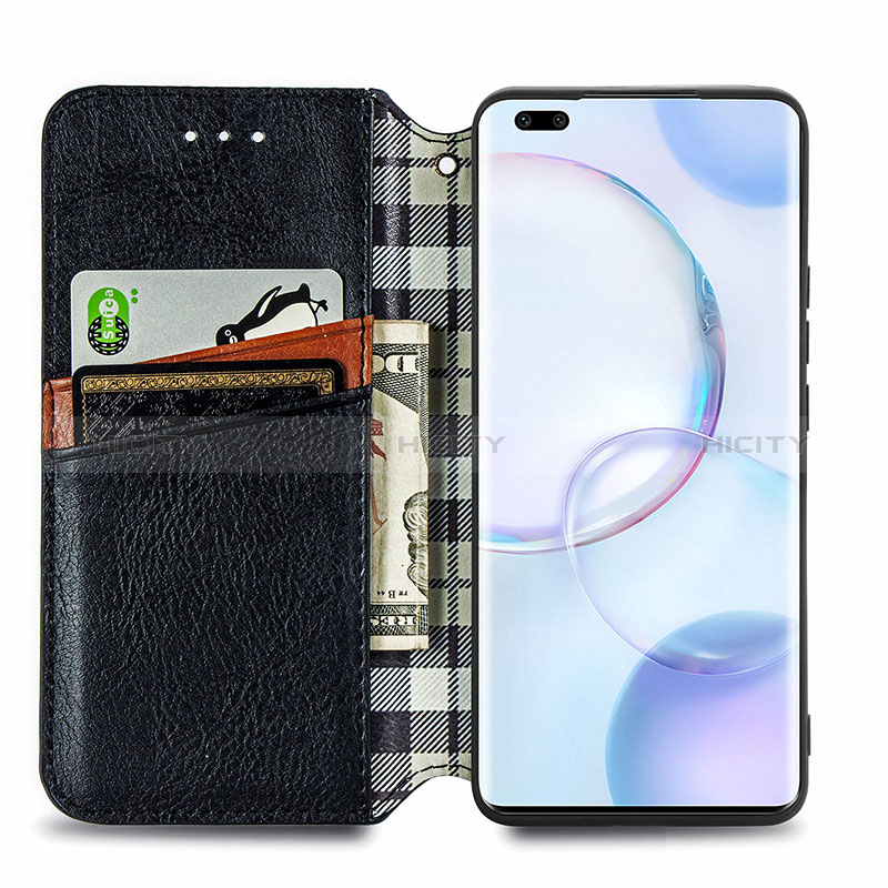 Custodia Portafoglio In Pelle Cover con Supporto S01D per Huawei Nova 9 Pro