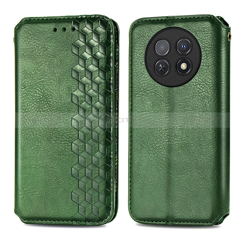 Custodia Portafoglio In Pelle Cover con Supporto S01D per Huawei Nova Y91