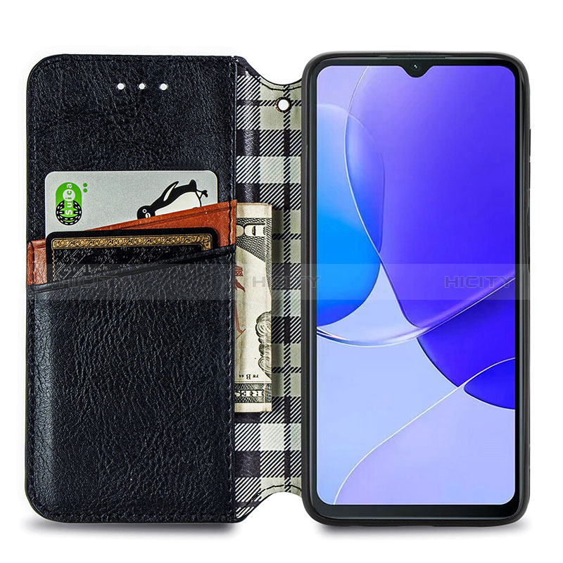 Custodia Portafoglio In Pelle Cover con Supporto S01D per Huawei Nova Y91