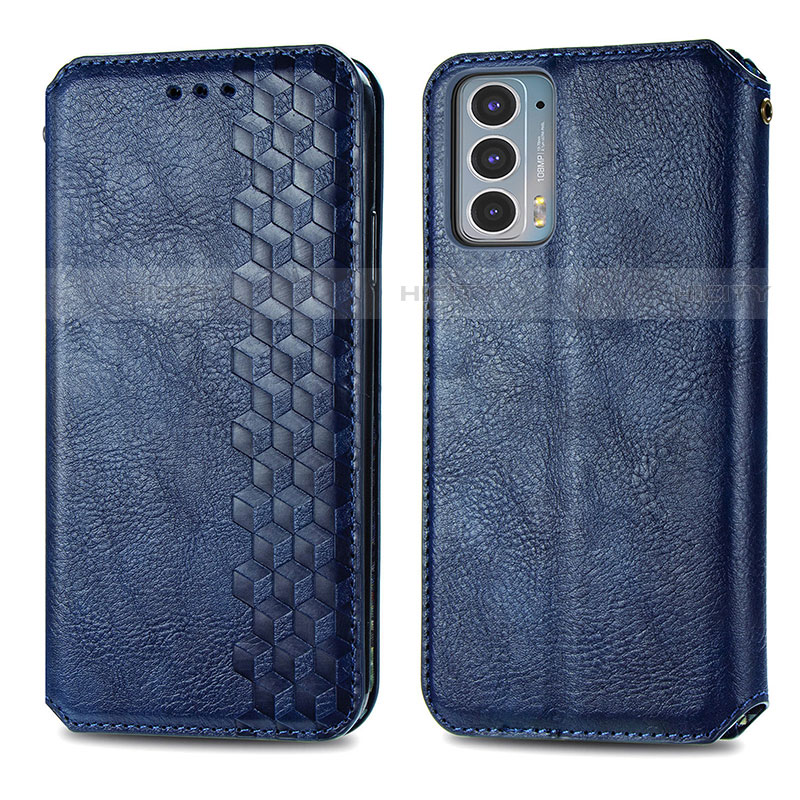 Custodia Portafoglio In Pelle Cover con Supporto S01D per Motorola Moto Edge 20 5G