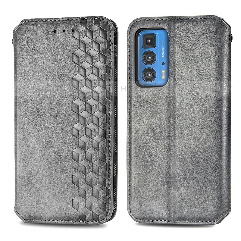 Custodia Portafoglio In Pelle Cover con Supporto S01D per Motorola Moto Edge 20 Pro 5G