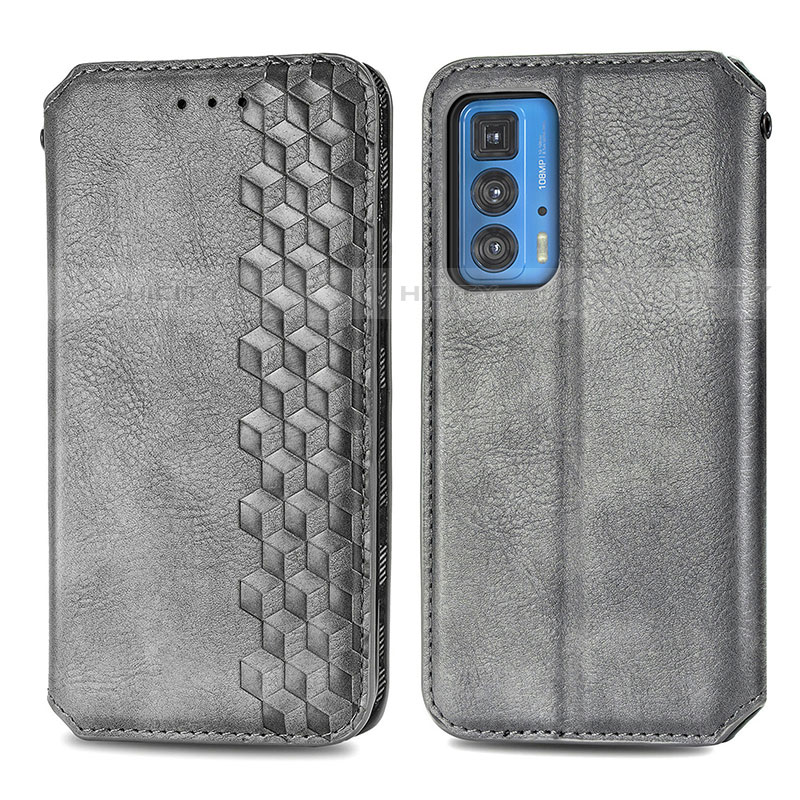 Custodia Portafoglio In Pelle Cover con Supporto S01D per Motorola Moto Edge S Pro 5G