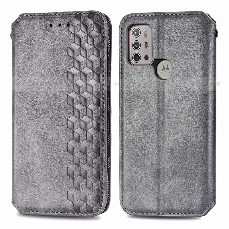 Custodia Portafoglio In Pelle Cover con Supporto S01D per Motorola Moto G20