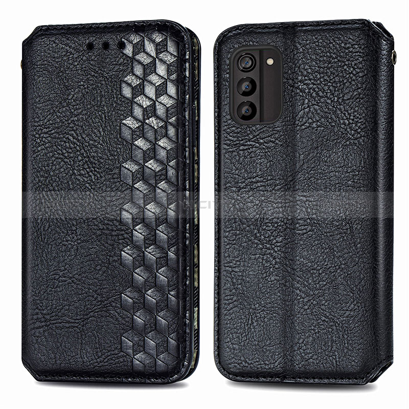 Custodia Portafoglio In Pelle Cover con Supporto S01D per Nokia G100