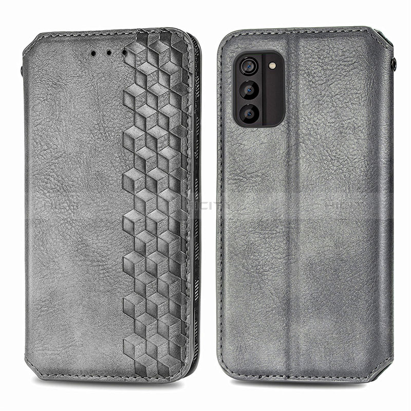 Custodia Portafoglio In Pelle Cover con Supporto S01D per Nokia G100