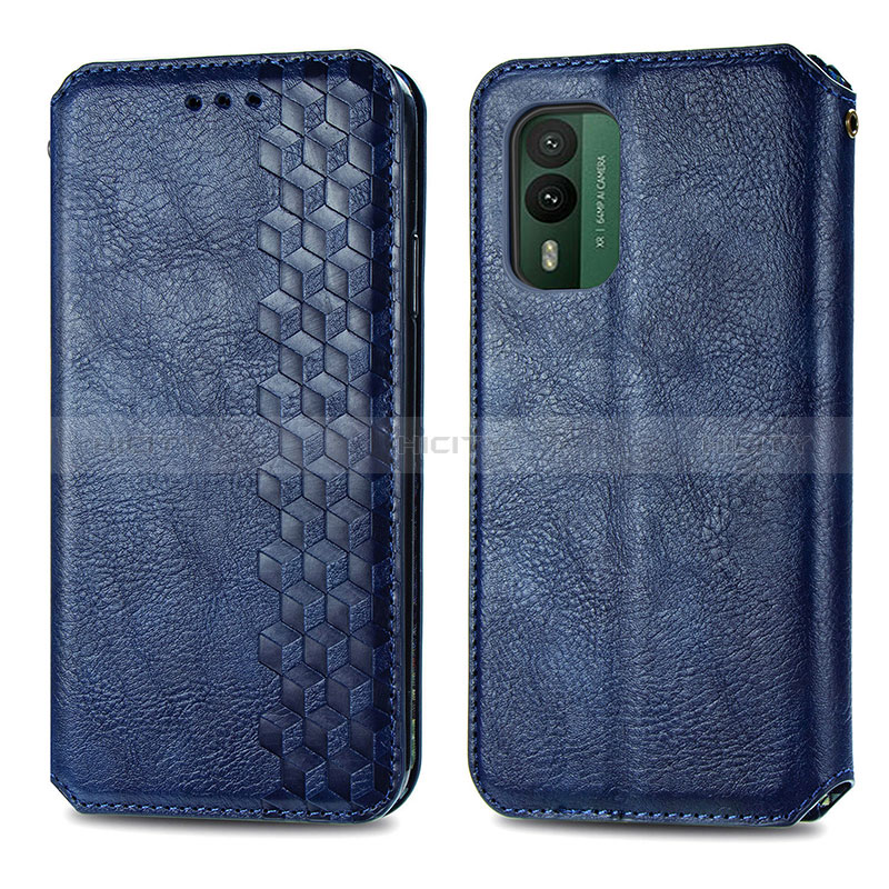 Custodia Portafoglio In Pelle Cover con Supporto S01D per Nokia XR21