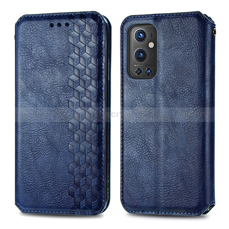 Custodia Portafoglio In Pelle Cover con Supporto S01D per OnePlus 9 Pro 5G