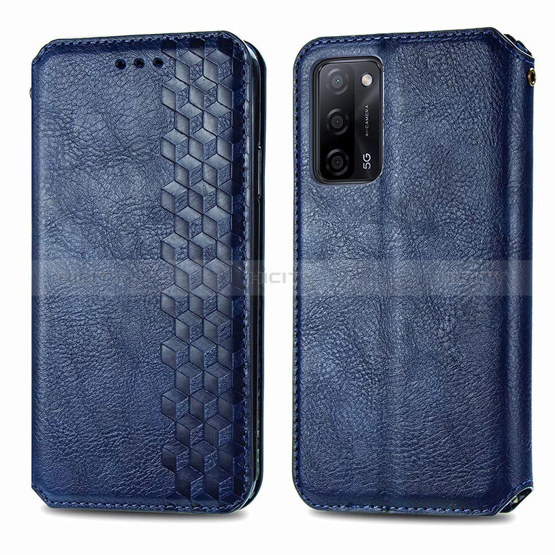 Custodia Portafoglio In Pelle Cover con Supporto S01D per Oppo A56 5G