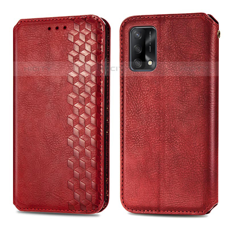 Custodia Portafoglio In Pelle Cover con Supporto S01D per Oppo Reno6 Lite