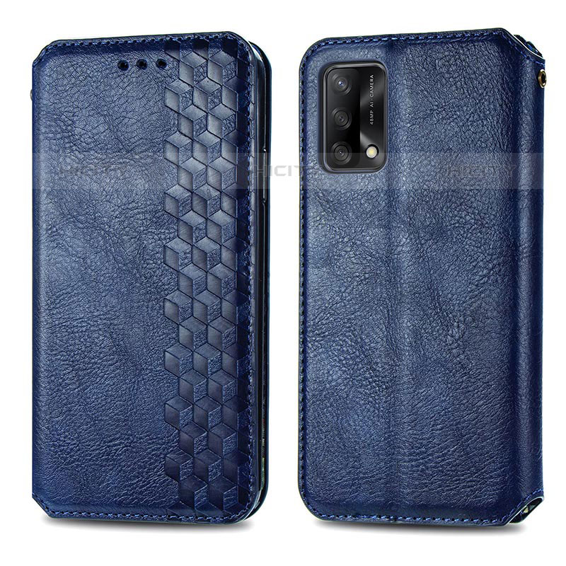 Custodia Portafoglio In Pelle Cover con Supporto S01D per Oppo Reno6 Lite