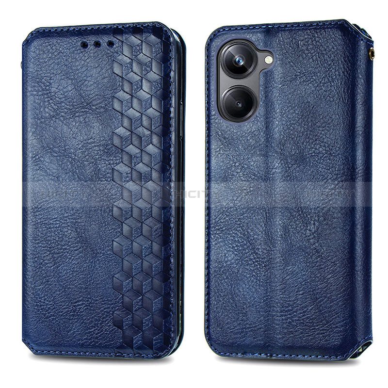 Custodia Portafoglio In Pelle Cover con Supporto S01D per Realme 10 Pro 5G