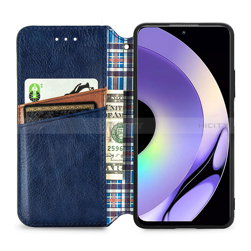 Custodia Portafoglio In Pelle Cover con Supporto S01D per Realme 10 Pro 5G