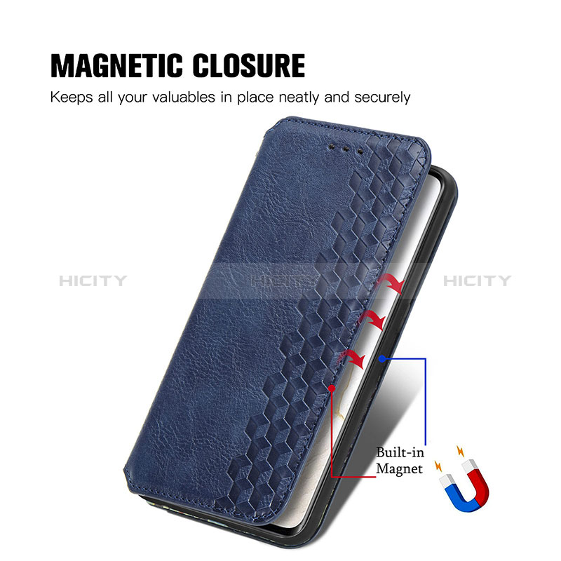 Custodia Portafoglio In Pelle Cover con Supporto S01D per Realme GT Master Explorer 5G