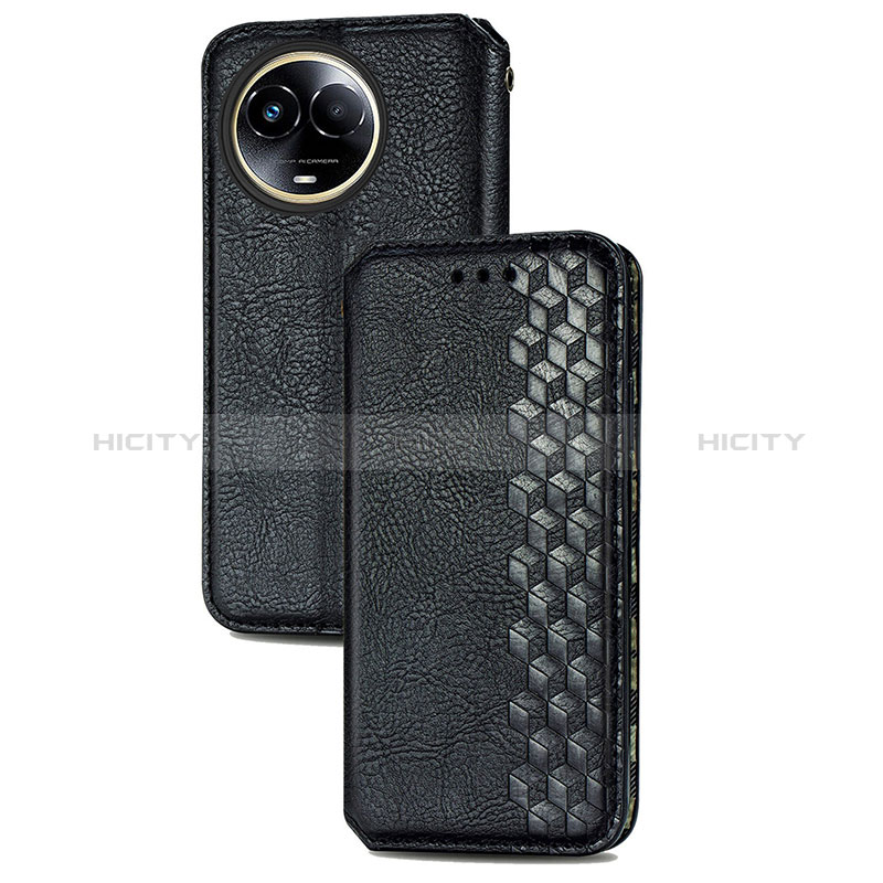 Custodia Portafoglio In Pelle Cover con Supporto S01D per Realme V50s 5G