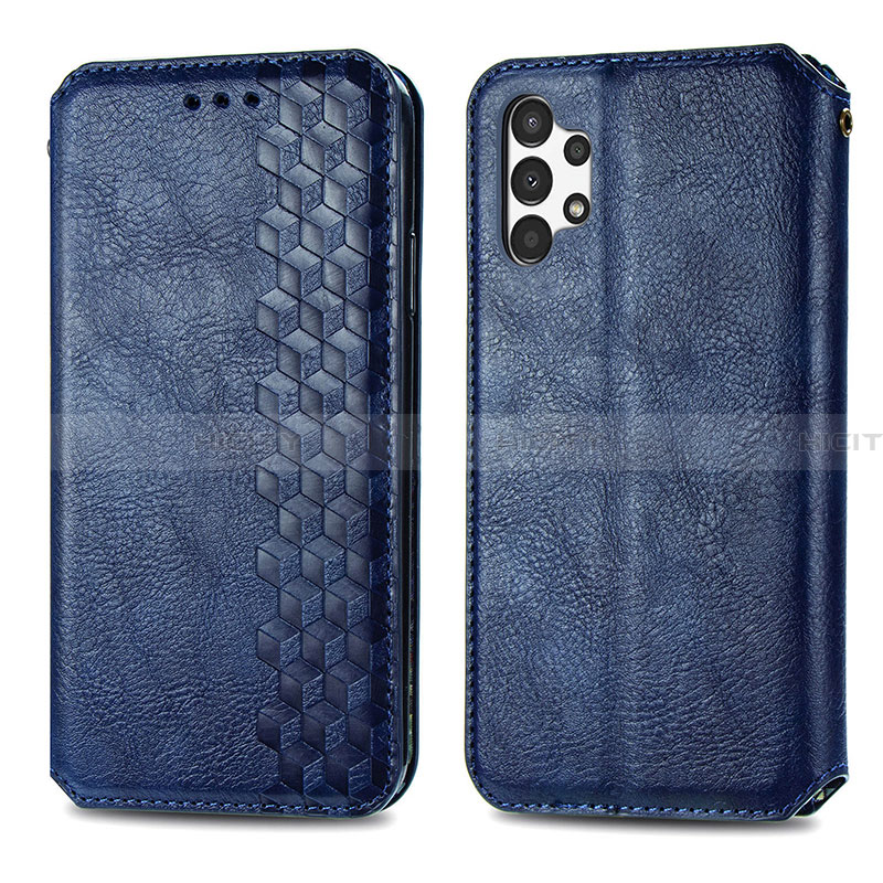 Custodia Portafoglio In Pelle Cover con Supporto S01D per Samsung Galaxy A13 4G