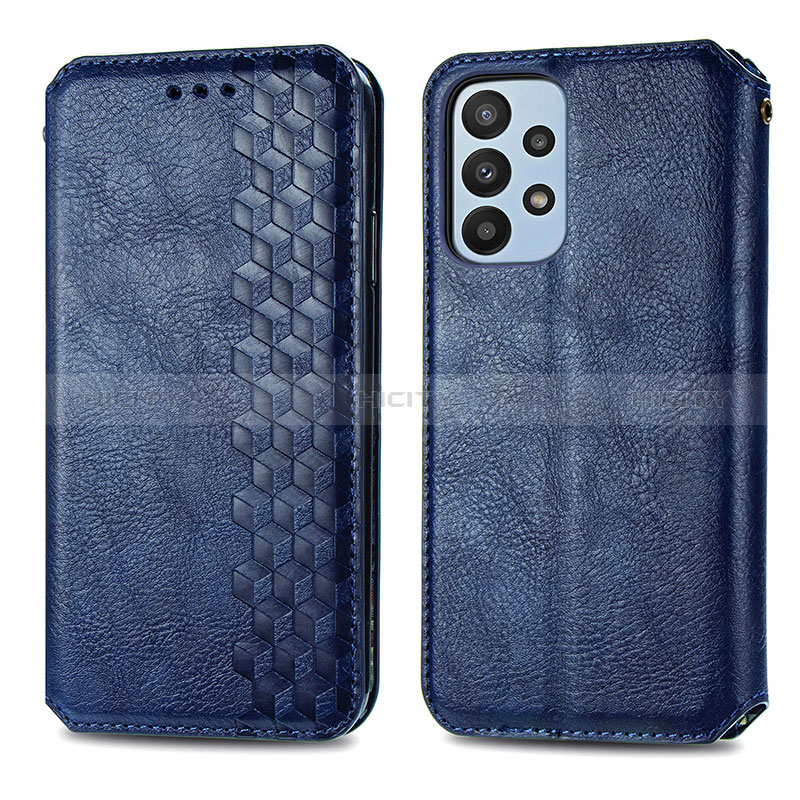 Custodia Portafoglio In Pelle Cover con Supporto S01D per Samsung Galaxy A23 5G