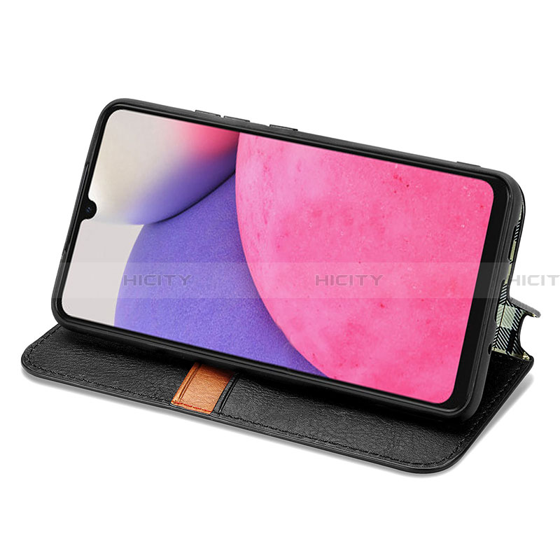 Custodia Portafoglio In Pelle Cover con Supporto S01D per Samsung Galaxy A33 5G