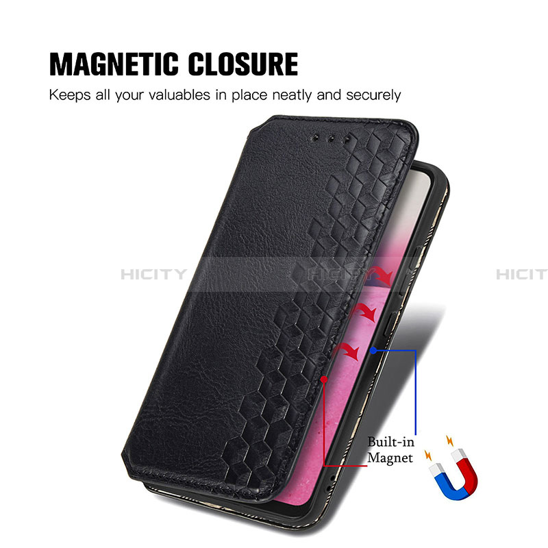 Custodia Portafoglio In Pelle Cover con Supporto S01D per Samsung Galaxy A33 5G