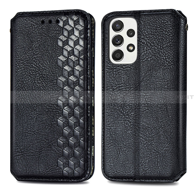 Custodia Portafoglio In Pelle Cover con Supporto S01D per Samsung Galaxy A33 5G