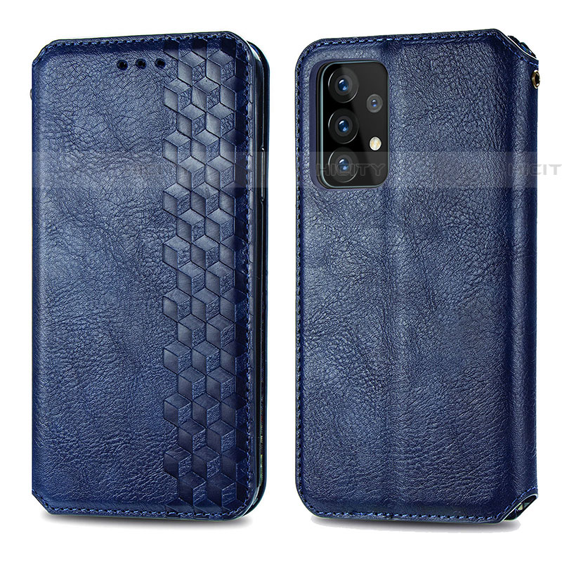 Custodia Portafoglio In Pelle Cover con Supporto S01D per Samsung Galaxy A52 4G