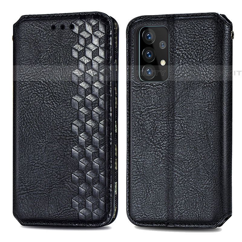 Custodia Portafoglio In Pelle Cover con Supporto S01D per Samsung Galaxy A52 5G