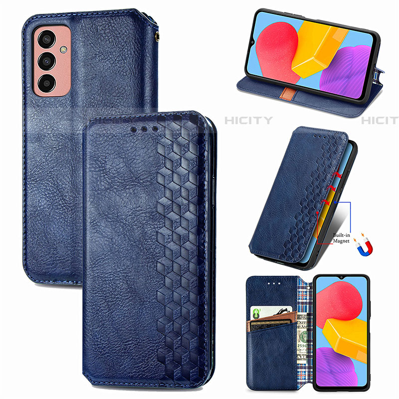 Custodia Portafoglio In Pelle Cover con Supporto S01D per Samsung Galaxy F13 4G