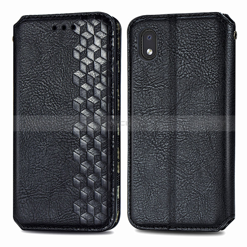 Custodia Portafoglio In Pelle Cover con Supporto S01D per Samsung Galaxy M01 Core