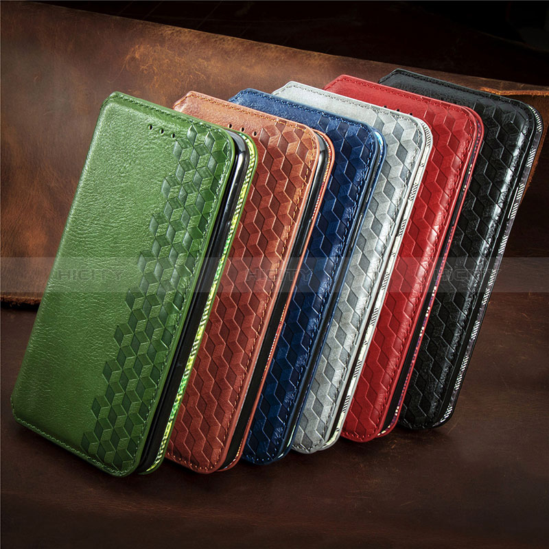 Custodia Portafoglio In Pelle Cover con Supporto S01D per Samsung Galaxy M10S