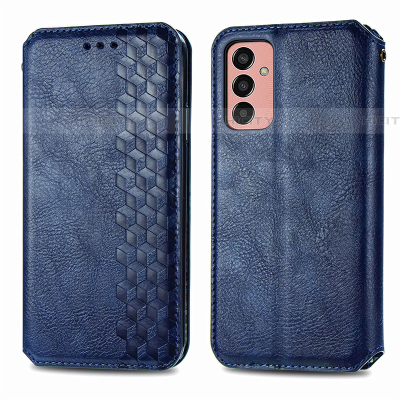 Custodia Portafoglio In Pelle Cover con Supporto S01D per Samsung Galaxy M13 4G