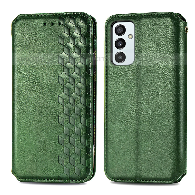 Custodia Portafoglio In Pelle Cover con Supporto S01D per Samsung Galaxy M23 5G