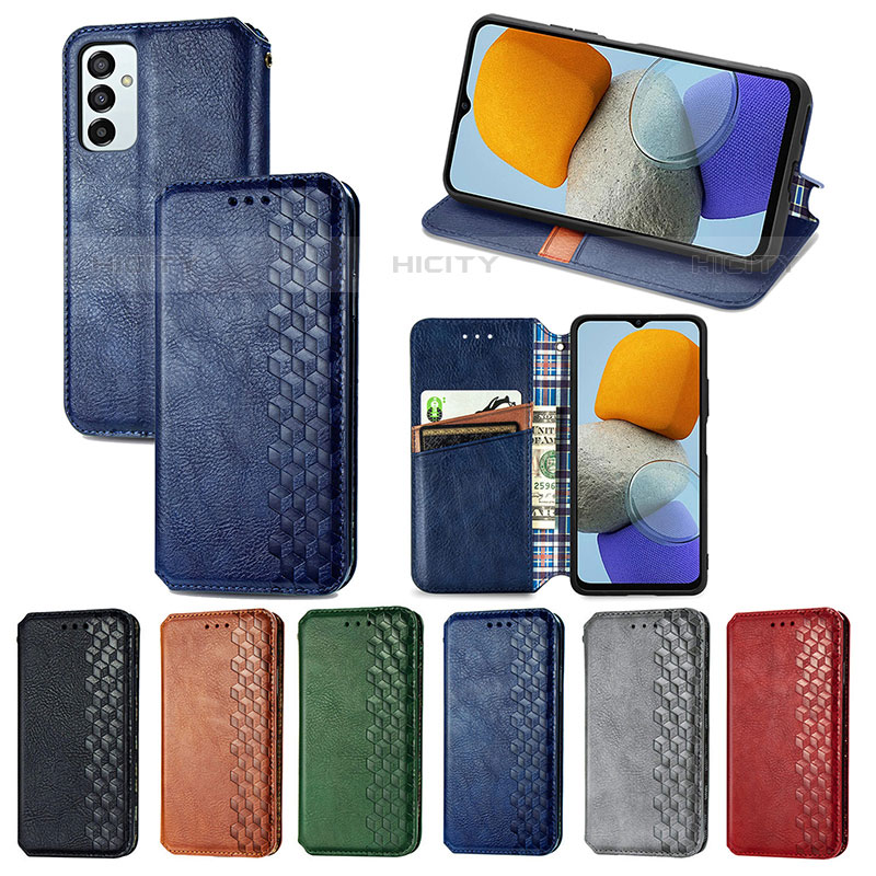 Custodia Portafoglio In Pelle Cover con Supporto S01D per Samsung Galaxy M23 5G