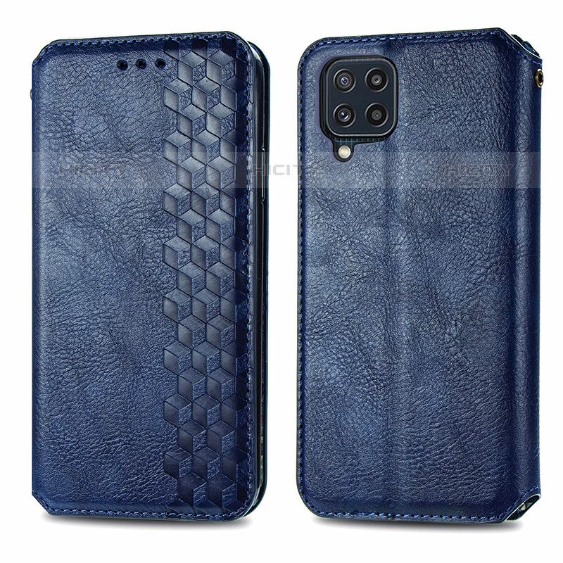 Custodia Portafoglio In Pelle Cover con Supporto S01D per Samsung Galaxy M32 4G