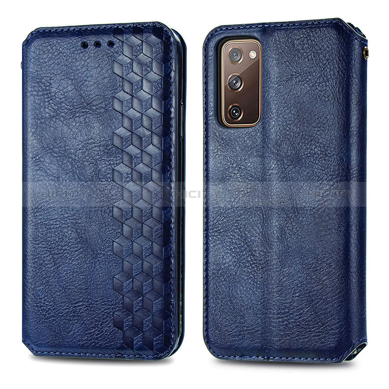 Custodia Portafoglio In Pelle Cover con Supporto S01D per Samsung Galaxy S20 Lite 5G