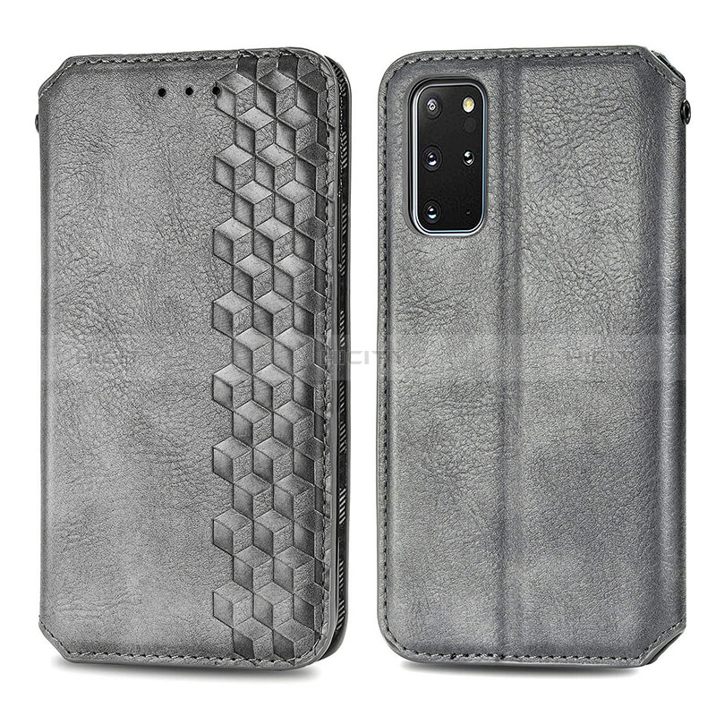 Custodia Portafoglio In Pelle Cover con Supporto S01D per Samsung Galaxy S20 Plus