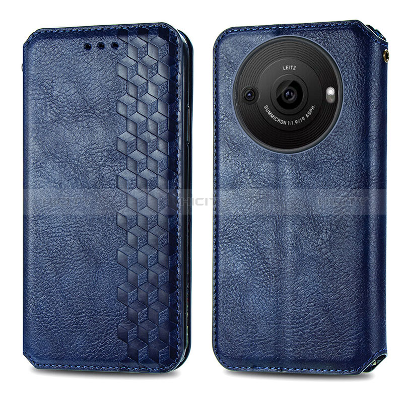 Custodia Portafoglio In Pelle Cover con Supporto S01D per Sharp Aquos R8s Pro