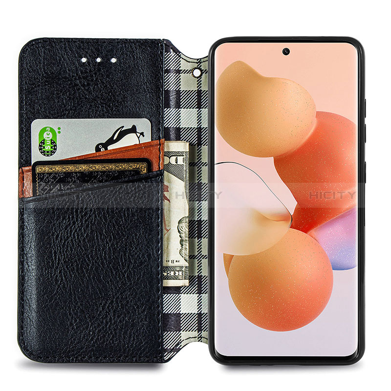 Custodia Portafoglio In Pelle Cover con Supporto S01D per Xiaomi Civi 1S 5G