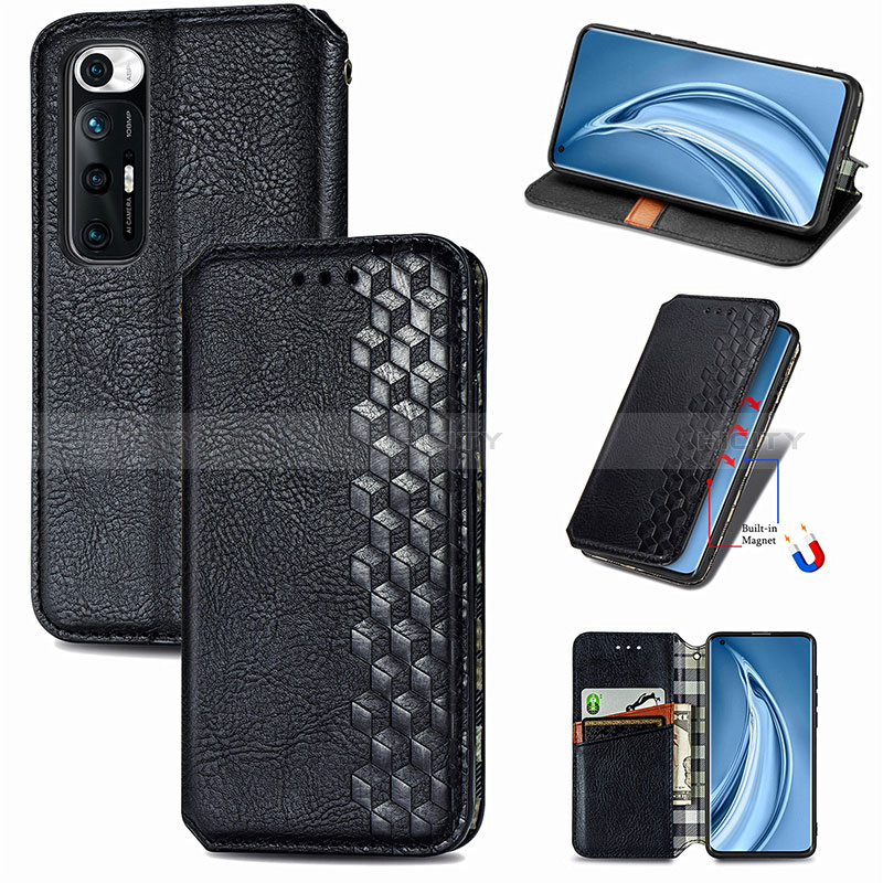 Custodia Portafoglio In Pelle Cover con Supporto S01D per Xiaomi Mi 10S 5G