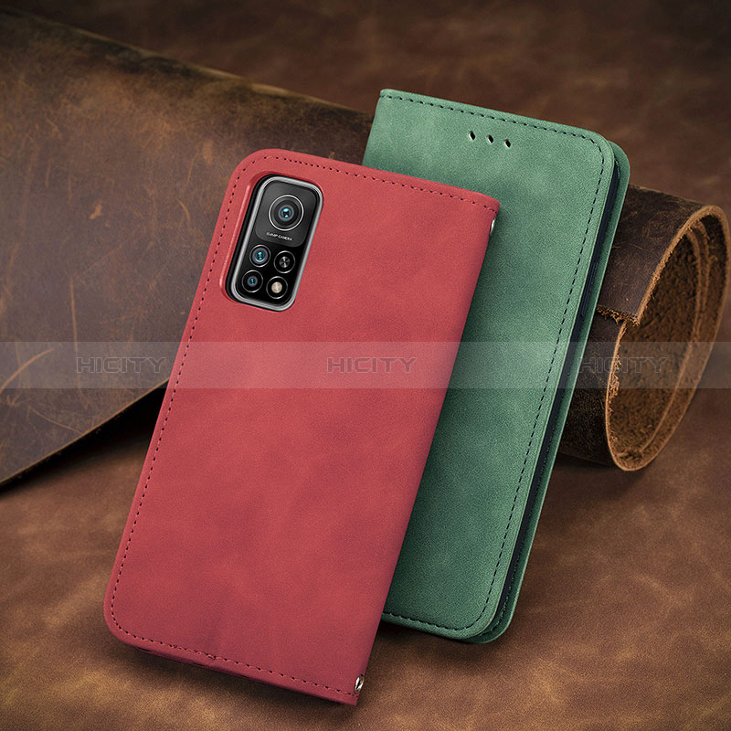 Custodia Portafoglio In Pelle Cover con Supporto S01D per Xiaomi Mi 10T Pro 5G