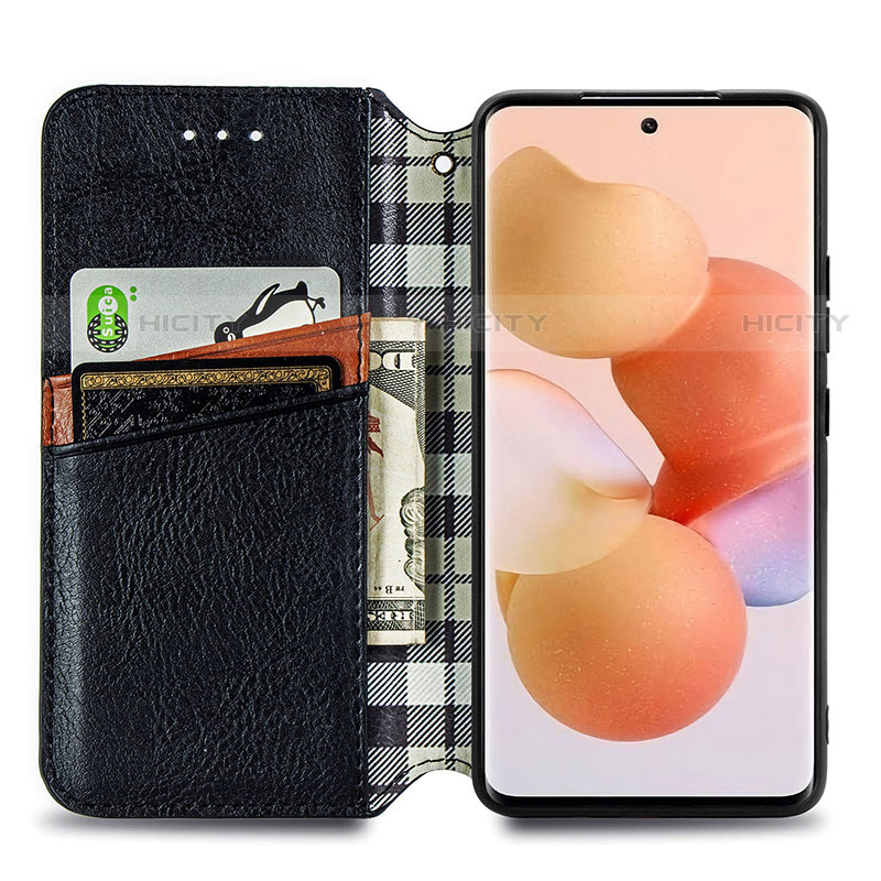 Custodia Portafoglio In Pelle Cover con Supporto S01D per Xiaomi Mi 12X 5G