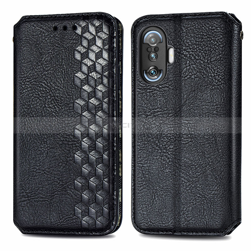 Custodia Portafoglio In Pelle Cover con Supporto S01D per Xiaomi Poco F3 GT 5G