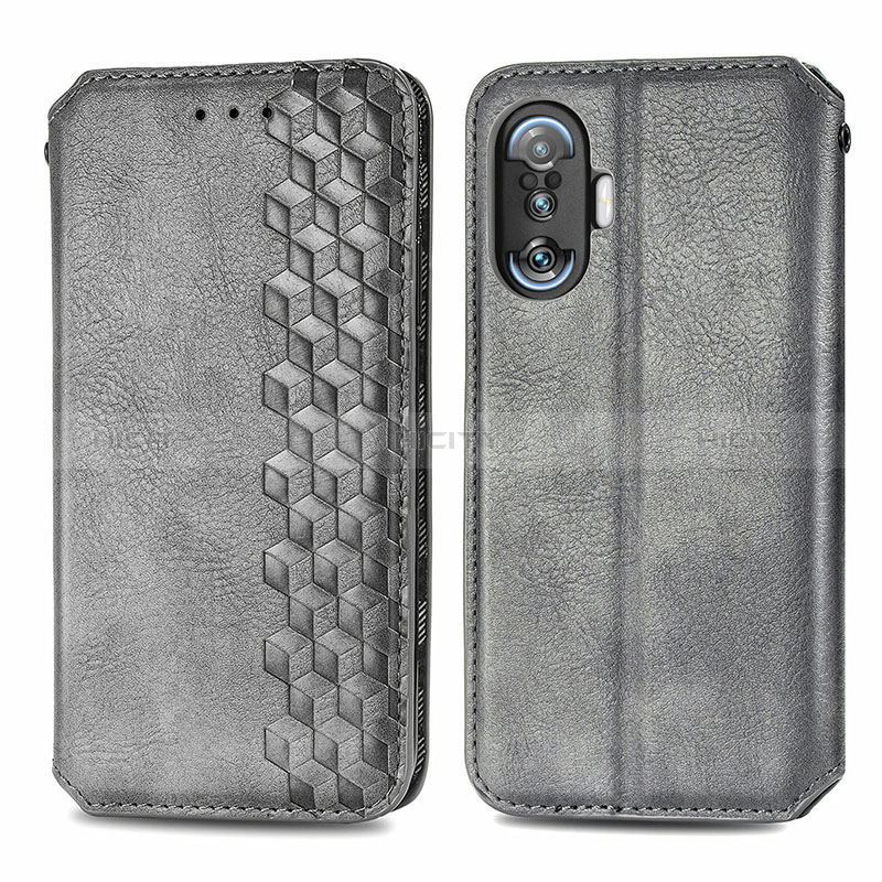 Custodia Portafoglio In Pelle Cover con Supporto S01D per Xiaomi Poco F3 GT 5G