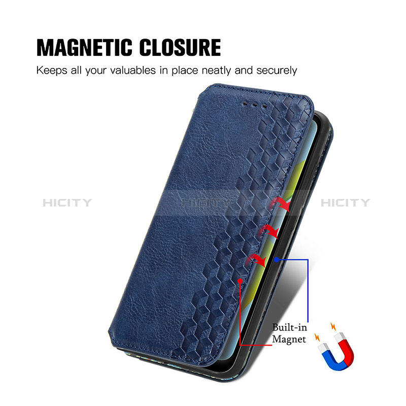 Custodia Portafoglio In Pelle Cover con Supporto S01D per Xiaomi Redmi A2