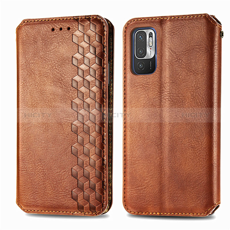 Custodia Portafoglio In Pelle Cover con Supporto S01D per Xiaomi Redmi Note 10 JE 5G