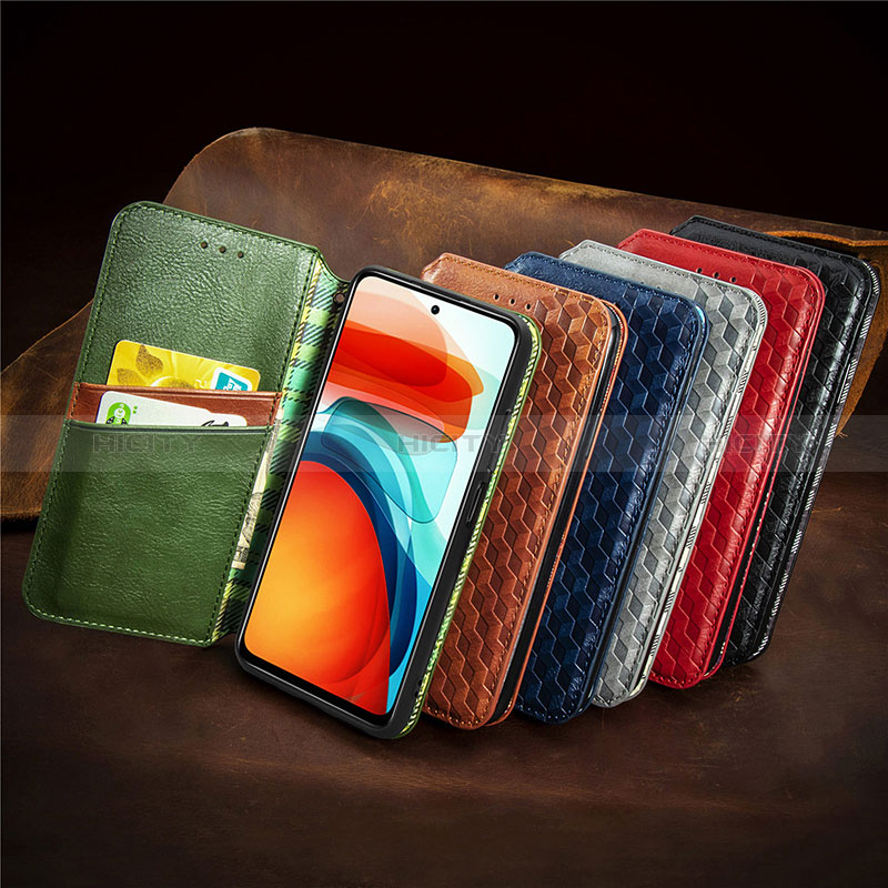 Custodia Portafoglio In Pelle Cover con Supporto S01D per Xiaomi Redmi Note 10 Pro 5G