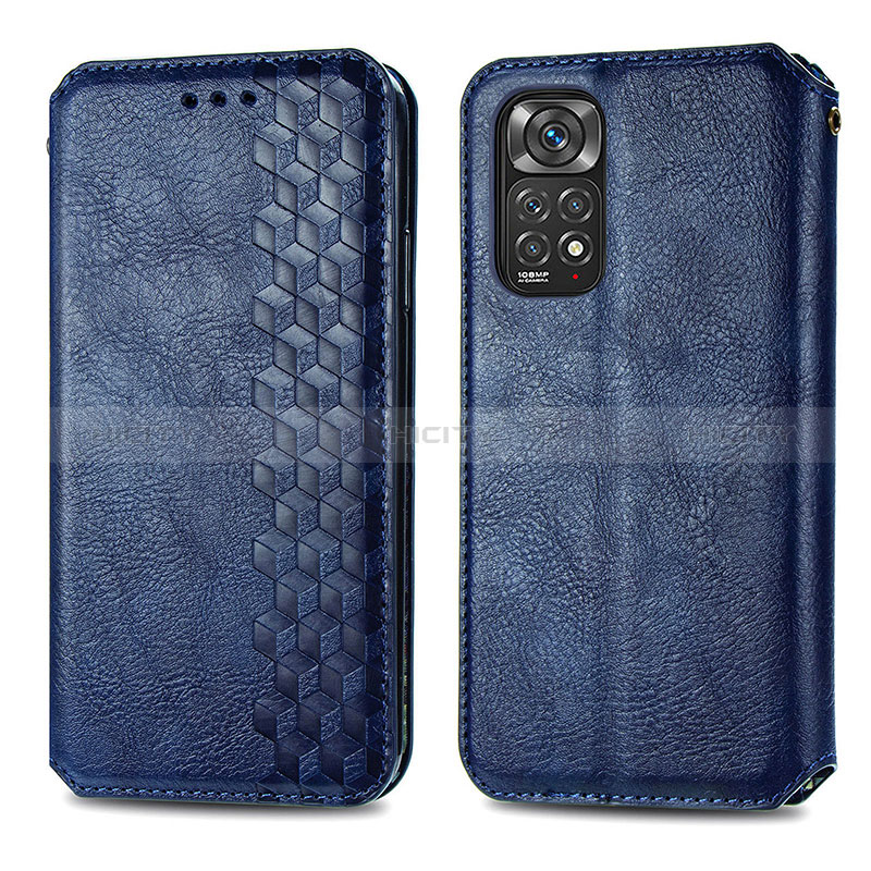 Custodia Portafoglio In Pelle Cover con Supporto S01D per Xiaomi Redmi Note 11 Pro 5G