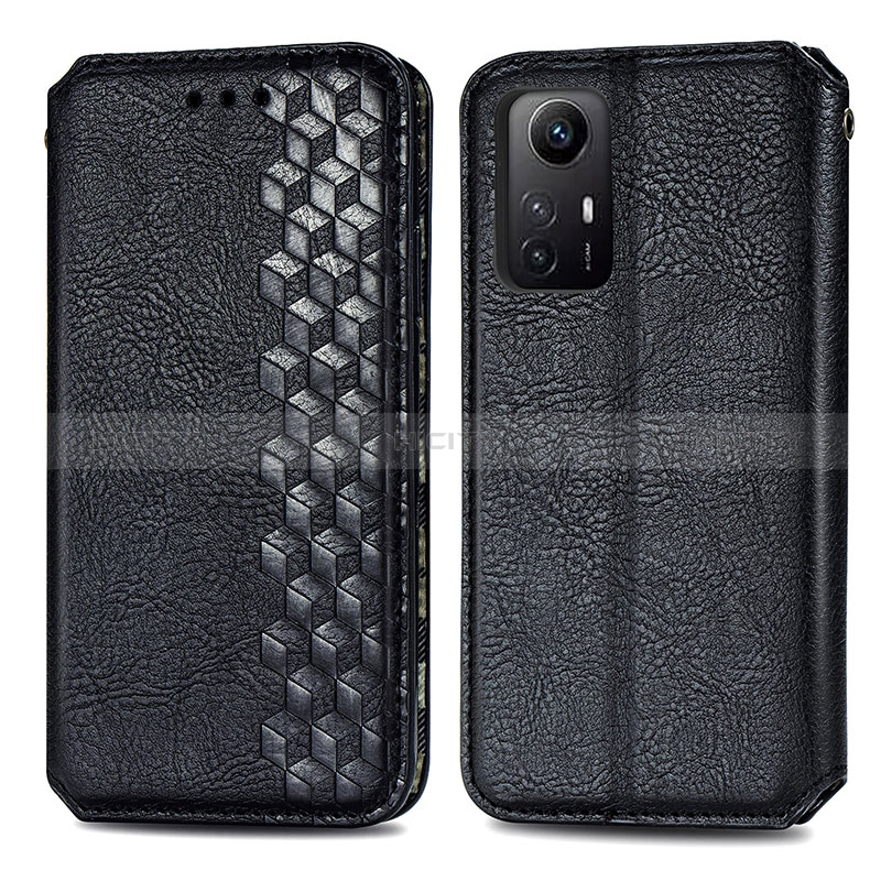 Custodia Portafoglio In Pelle Cover con Supporto S01D per Xiaomi Redmi Note 12S