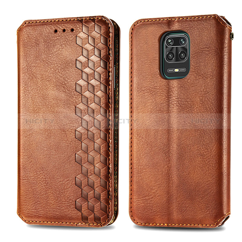 Custodia Portafoglio In Pelle Cover con Supporto S01D per Xiaomi Redmi Note 9 Pro Max